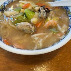 煮込み海鮮ラーメンかきトッピング
