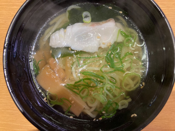 「鯛だし塩ラーメン」@スシロー ひたちなか店の写真