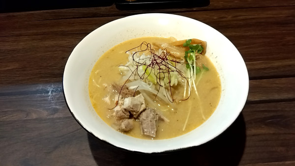 「みそラーメン（１，１００円）」@中華蕎麦 かくれんぼの写真