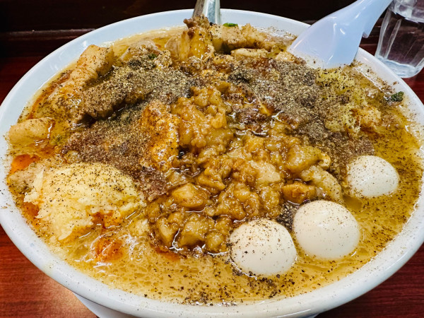 「【限定】heaven【1300円】」@元祖スタミナ満点らーめん すず鬼の写真