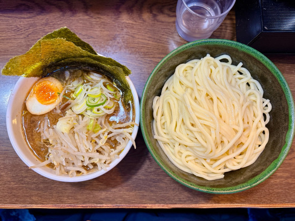 「つけそば(並):950円、全部乗せ(十八番):350円」@麺舗十六の写真