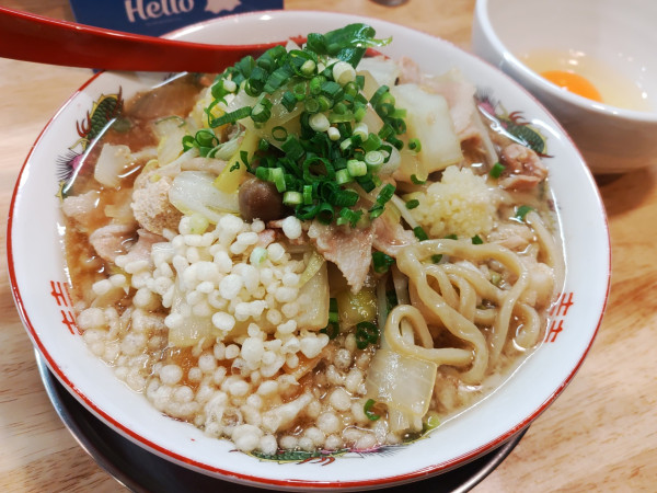 「上州かみなり麺 880円」@自家製麺 つむぎの写真
