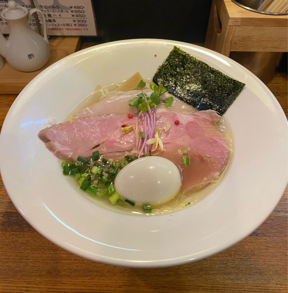 「年越しスペシャルラーメン Tejakulaの塩そば¥1480」@麺庵 小島流の写真