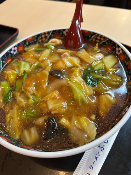 「五目あんかけラーメン」@ふじやま亭 イオン本牧店の写真