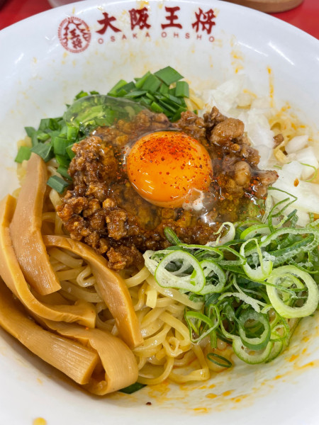 「台湾混ぜそば」@大阪王将 菊名店の写真