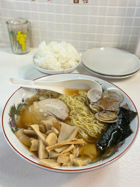 「中華そば」@大衆食堂 飯具の写真