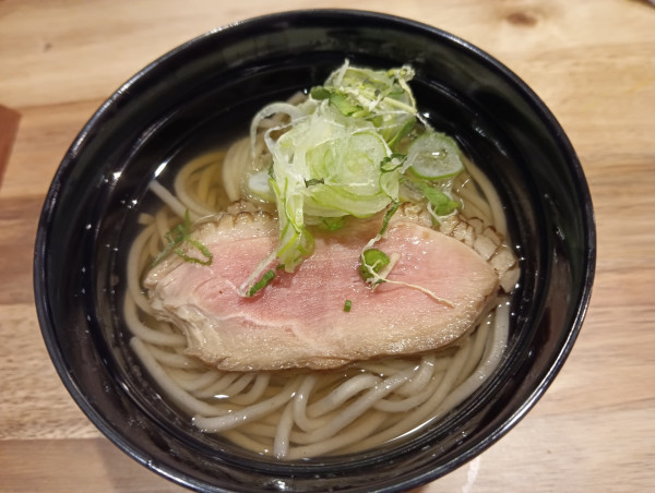 「鴨そば」@アンプオキナワの写真