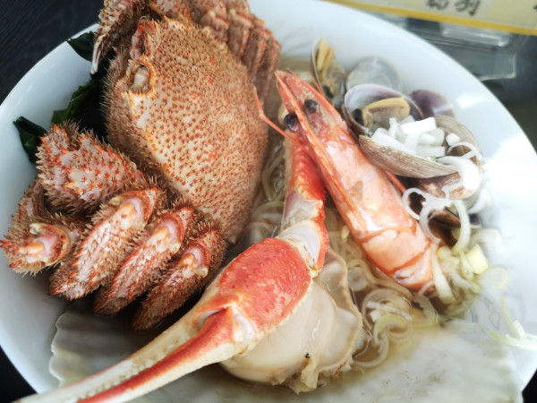 「海鮮ラーメン」@えんまん亭の写真