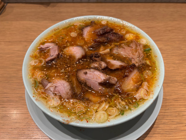 「辛チャーシュー」@たきちゃんラーメンの写真