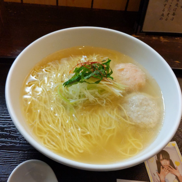 「あら焚き塩らぁ麺」@麺屋 海神の写真