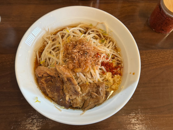 「ラーメン 小(150g)900円」@めん屋 五坊の写真