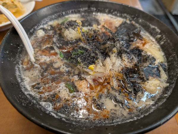 「黒ちゃんぽん」@喜弦の写真