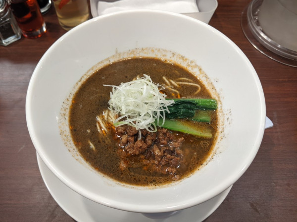 「黒胡麻担々麺（並・1辛）」@担々麺くろおにの写真