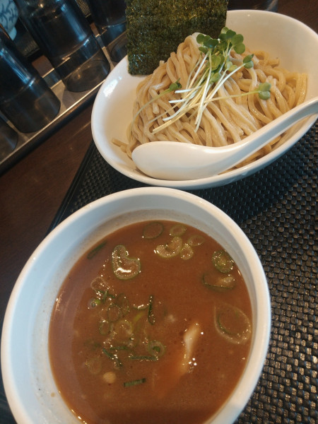 「つけ麺」@ブラウンの写真