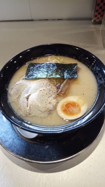 「嵐げんこつらあめん味噌900円」@らあめん花月嵐 南流山駅前店の写真