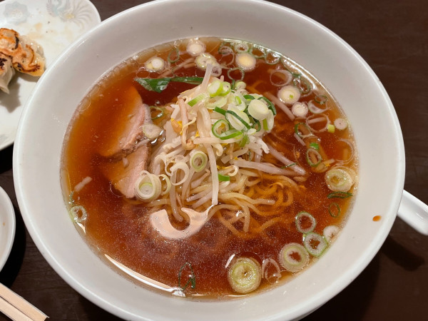 「ラーメン　￥７００」@青龍の写真