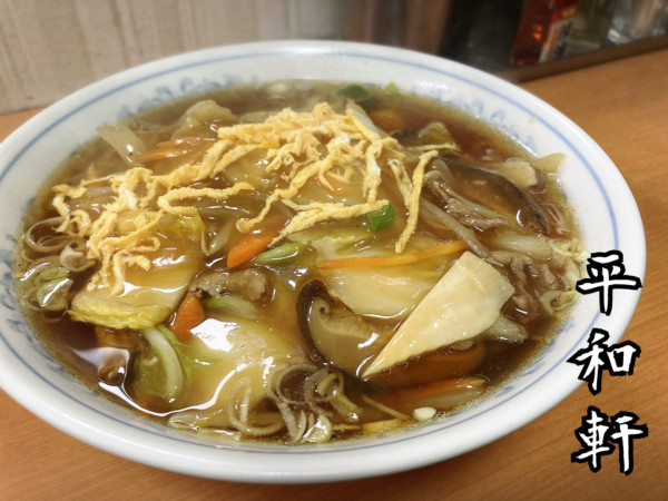 「うまにそば¥750」@平和軒の写真