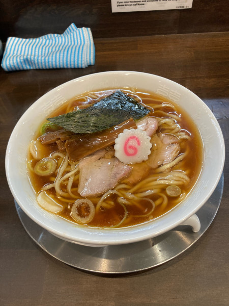 「東京醤油ラーメン」@自家製麺 うるちの写真