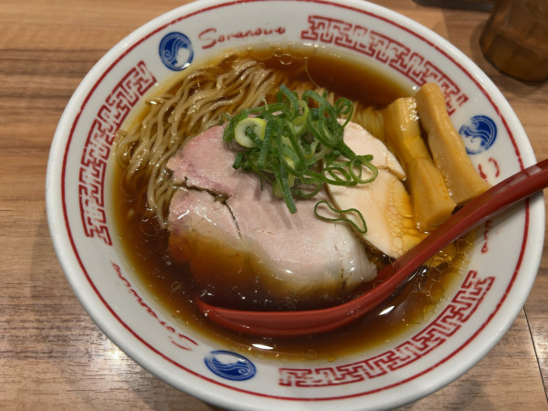 「醤油らーめん」@そらのいろ NIPPONの写真