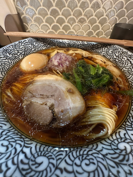 「味玉中華そば　1050円」@中華そば 丸子亭の写真