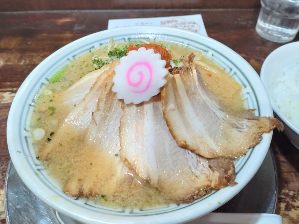 「からしみそちゃーしゅーめん＋ライス」@ちゃーしゅうや 武蔵 けやきウォーク前橋店の写真