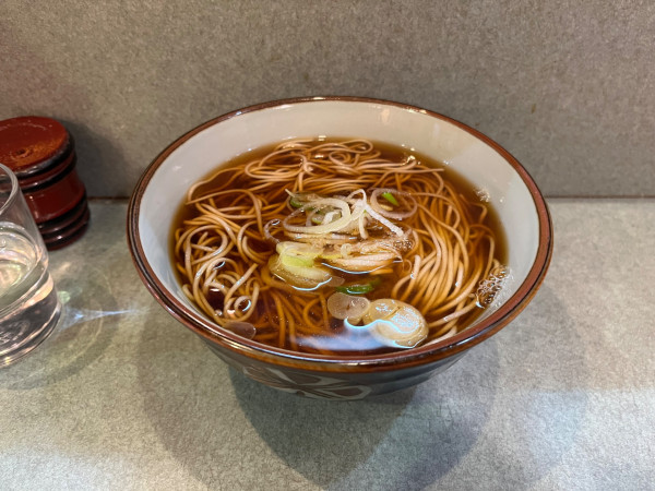 「かけそば380円」@文殊 浅草橋店の写真