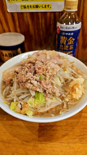 「小豚1,040円YNA」@ラーメン二郎 前橋千代田町店の写真