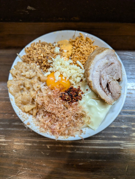 「まぜそば 並」@ハイマウントJ つくば店の写真