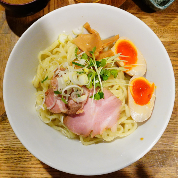 「油そば+味玉+生玉子+生ビール」@燦燦斗の写真