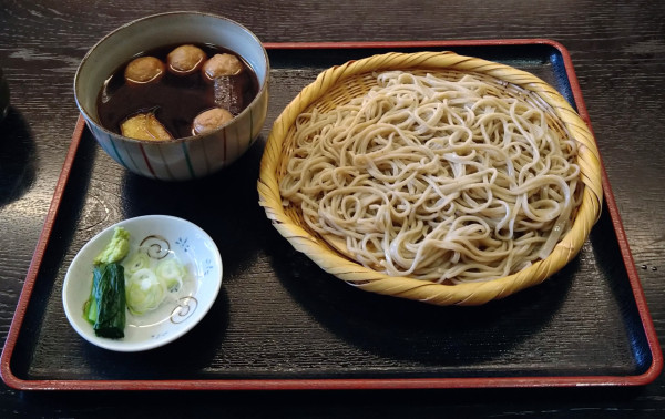 「鴨つくね汁そば＋おでん」@麻屋の写真