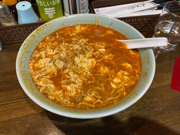 「タンタンメン（中辛）800円」@狸小路飯店の写真