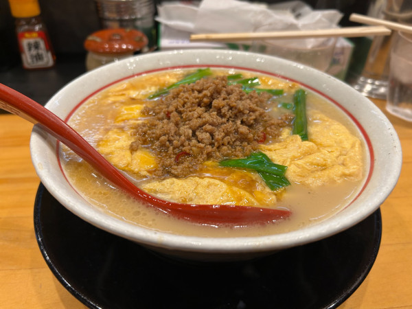 「天津台湾ラーメン　980円」@台湾ラーメン 江楽 名駅店の写真
