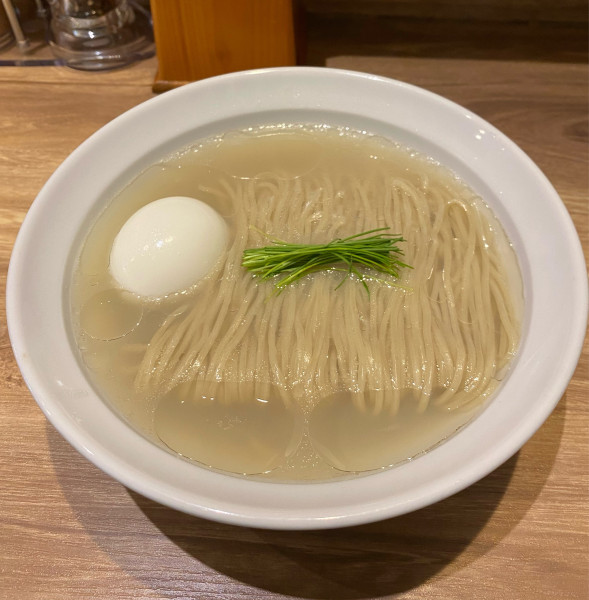 「[限定]しじみそば(琵琶湖固有種セタシジミ)￥1100・他」@麺庵 利休の写真