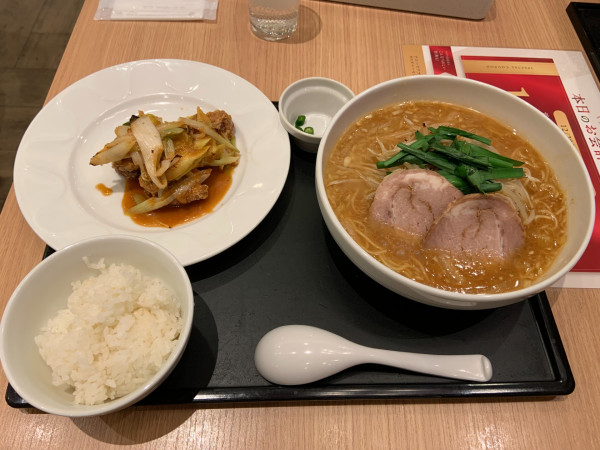 「味噌らぁ麺」@デニーズ 上福岡店の写真