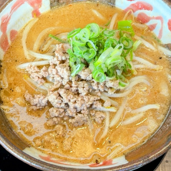 「味噌 780円＋半ライス 150円」@麺処 政宗の写真