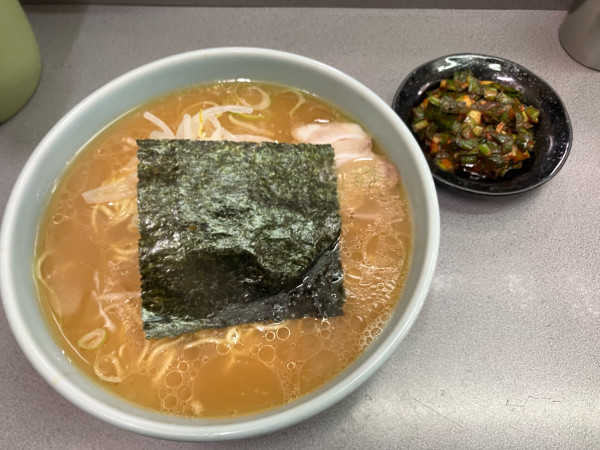 「にららーめん大盛り　1100円」@ラーメン道楽 渋谷店の写真