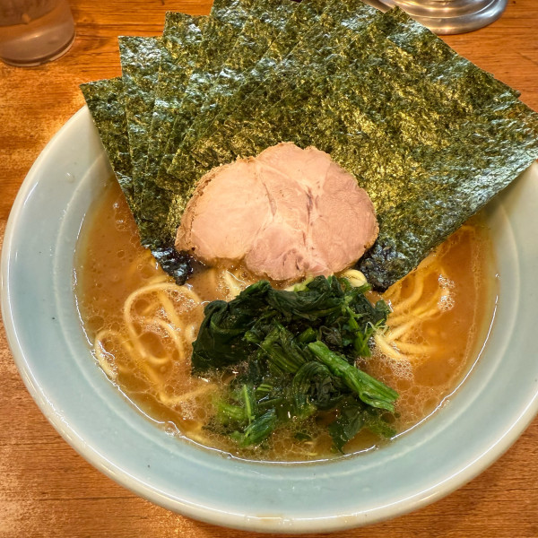 「ラーメン　のり」@横浜ラーメン 武蔵家 稲田堤店の写真