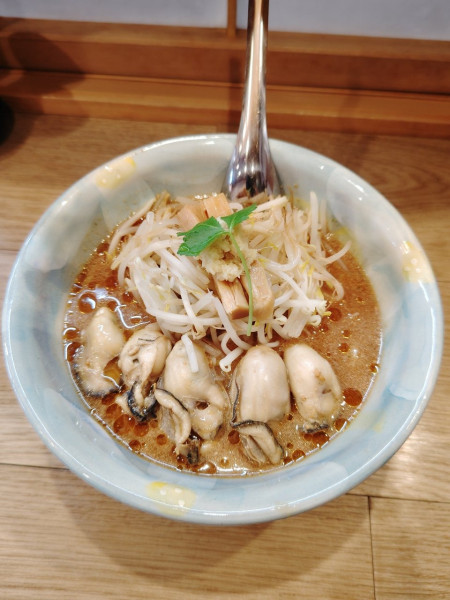 「牡蠣味噌ラーメン(1,400円)」@中華蕎麦 麺とスープの写真