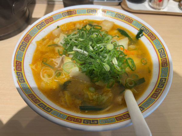 「スタミナラーメン(ネギ)」@天理スタミナラーメン 近鉄奈良駅前店の写真