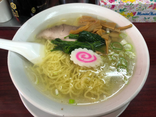 「塩ラーメン」@中華わくいの写真