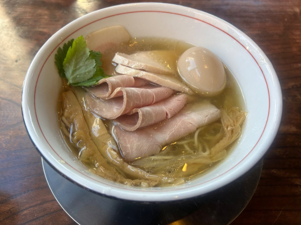 「鶏そば　塩」@自家製麺オオモリ製作所 壬生店の写真