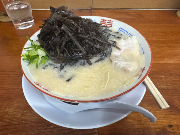 「キクラゲラーメン」@博多元気一杯‼︎の写真