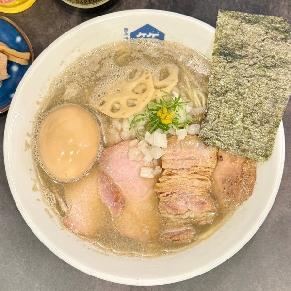 「特製煮干らーめん」@西永福の煮干箱の写真