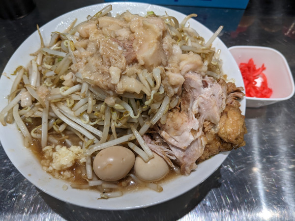 「らーめん（小）」@じゃっくぽっとの写真