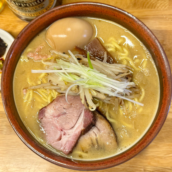 「味玉みそらーめん」@味噌っ子 ふっくの写真