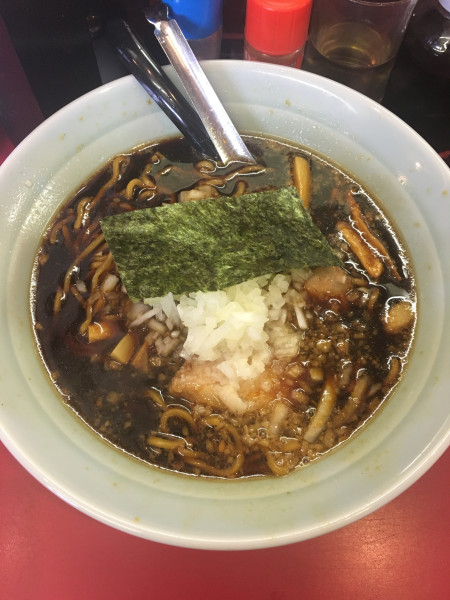 「らーめん(590円)」@ラーメンつち家の写真