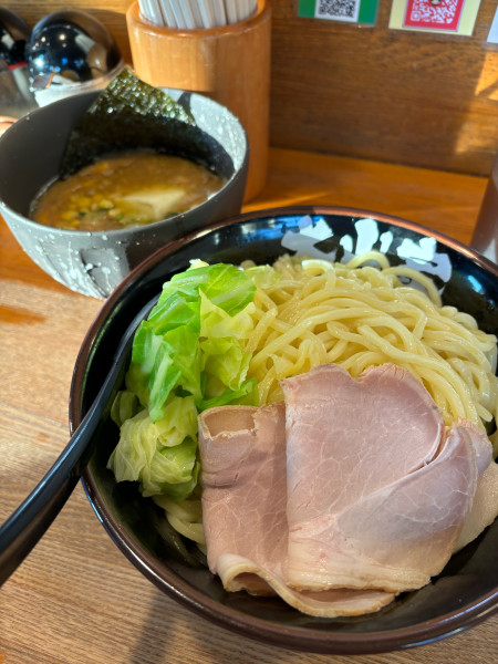 「ときたま味噌つけ麺　大盛り」@ラーメン 大山家の写真