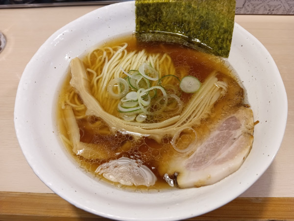 「らーめん(¥850)」@上州地鶏らーめん まるわの写真