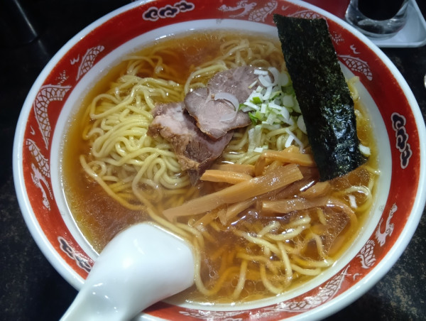 「中華そば　大盛」@中華そば マルナカの写真