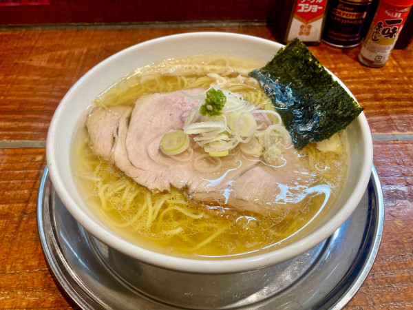「塩味 LEVEL5」@元祖一条流がんこラーメン たま館分店の写真